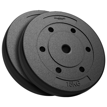 disc greutate compozit set 2 x 15 kg rebel active - imagine 7
